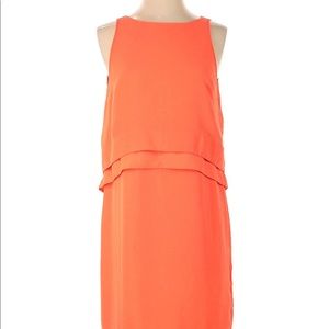 Banana Republic Orange Dress Size 14 NWT